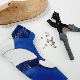sneaker blauw overzicht