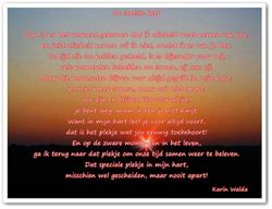 de laatste keer