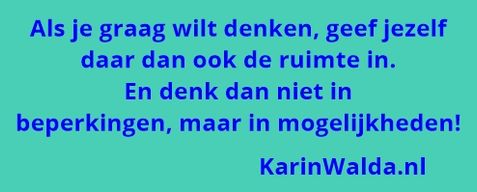 denk in mogelijkheden