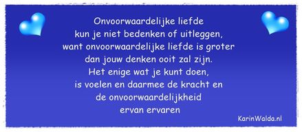 onvoorwaardelijke liefde