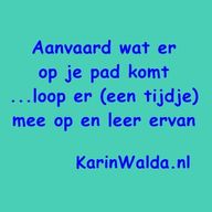 wat erop je pad komt