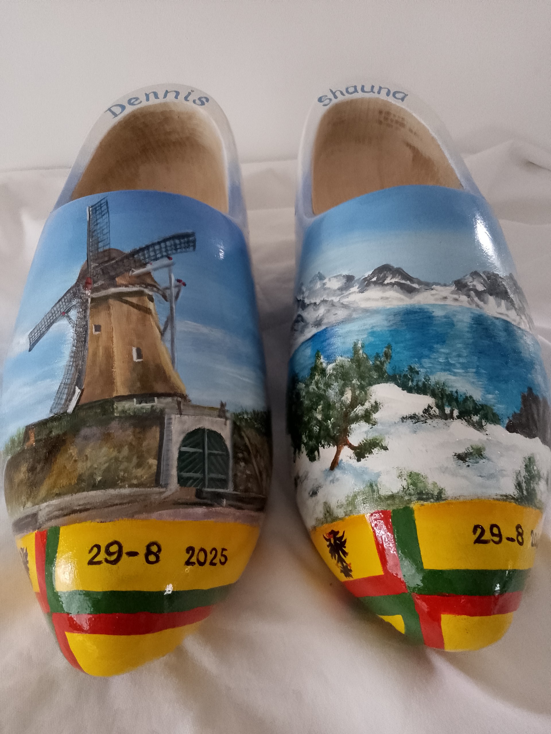 huweljks klompen