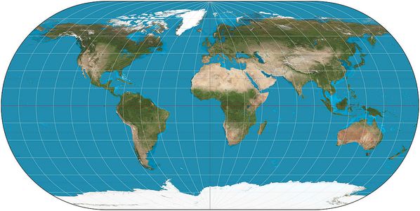 200. 1540. Pseudocylindrical_Compromise_Battista Agnese