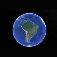 Google Earth Zuid-Amerika