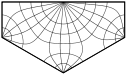 Xarax's world in half a hexagon