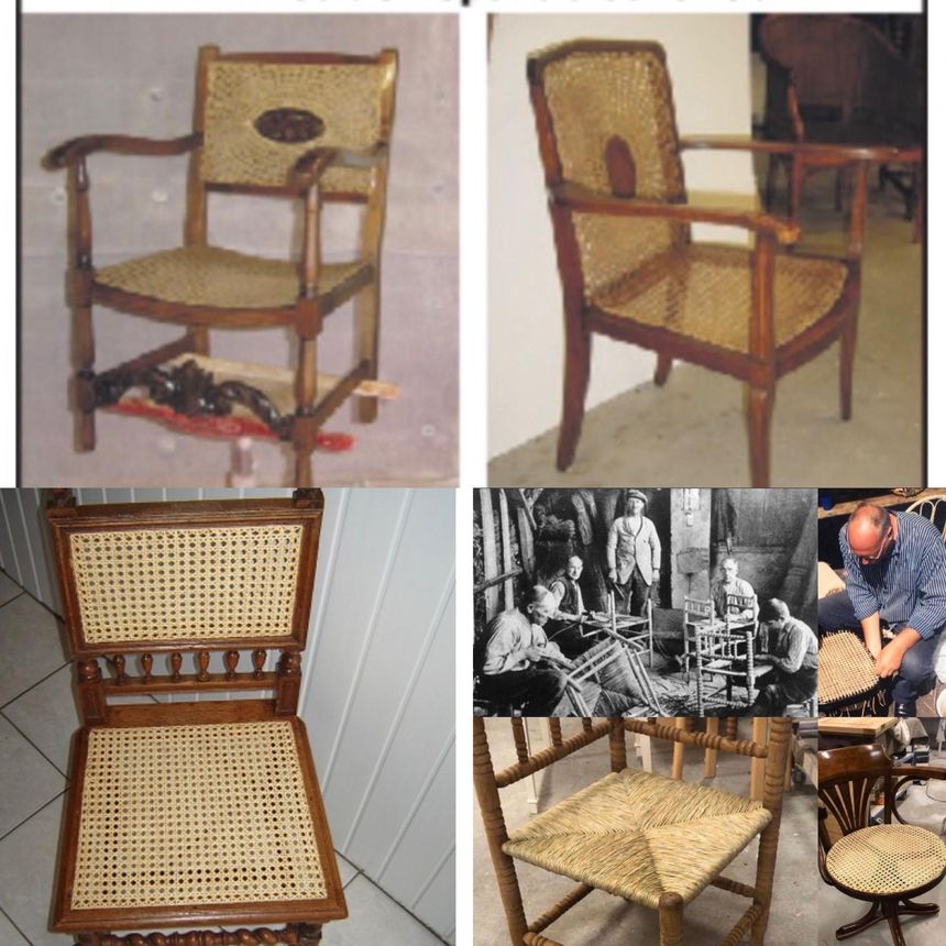 Collage van restauratie