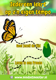 Iedereen leert op zijn eigen tempo