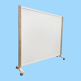 Expopillar blank wit HxB200x208cm op wielen
