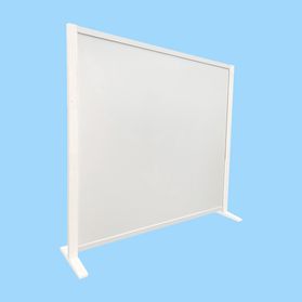 Expopillar wit wit HxB193x208cm op voeten