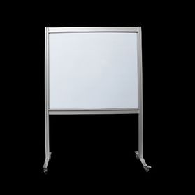 Whiteboard halfhoog HxB 195x100cm