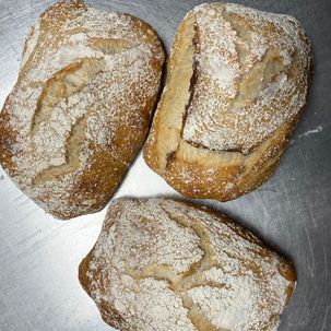 Ciabatta con olio d'oliva al limone