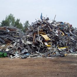 Gemengd schroot ongesorteerd