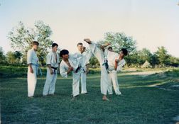 Karate lesson
