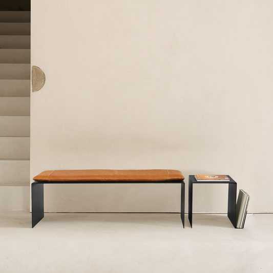// NAHKA | design NIITI bench & MATSA stool //