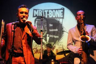 With Mr Tbone (Italy) in Koln, Germany