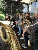 With Fats Domino Tribute in Germany massive horn section