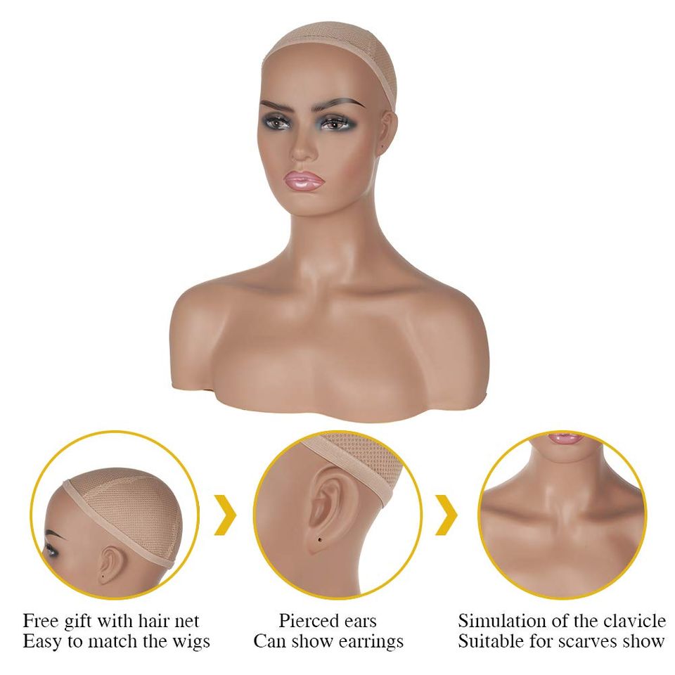 Bald Mannequin Head - Afrohagen Salon and Kosmetik