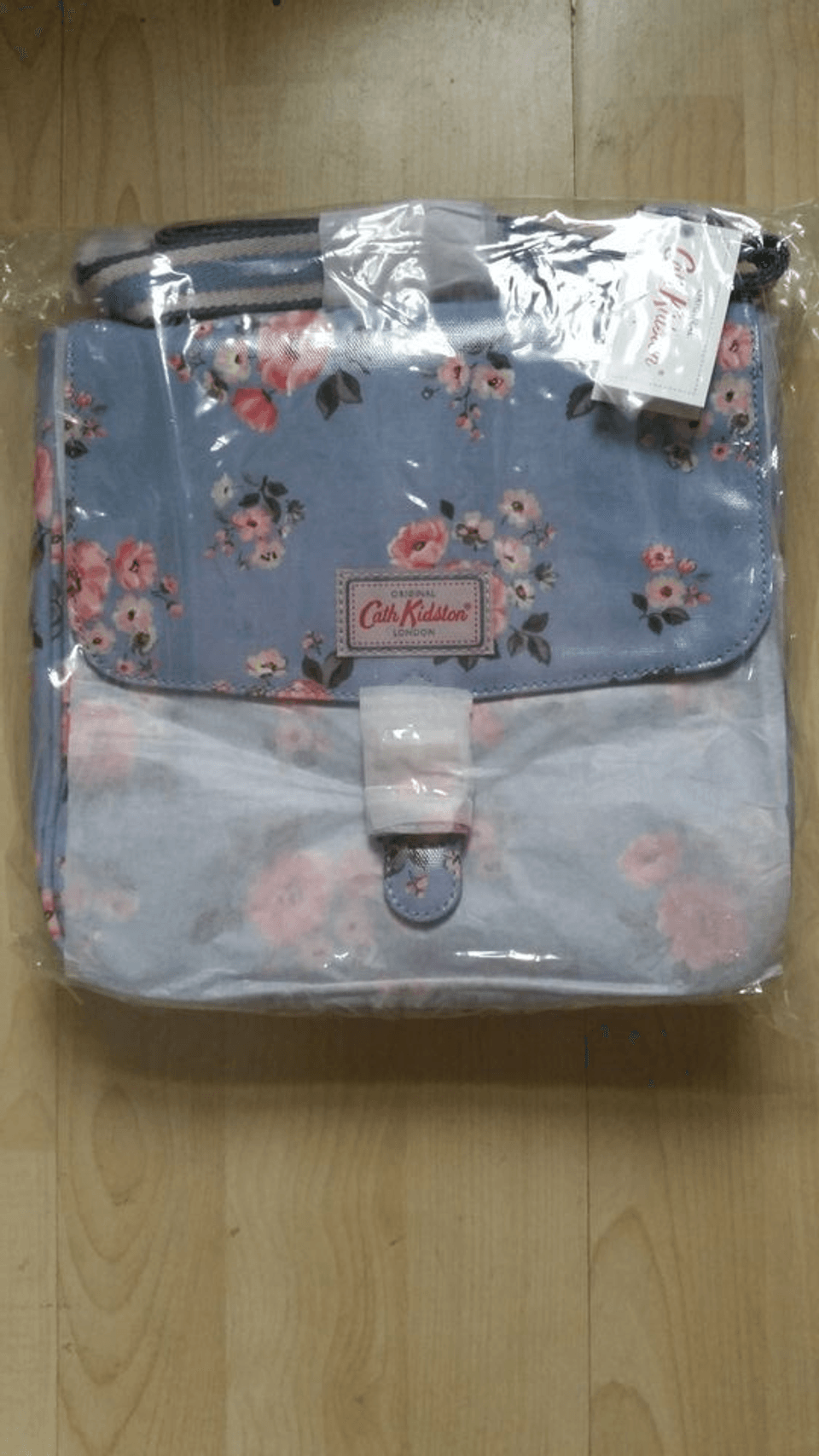 Cath Kidston Saddle Bag Grove Bunch Grey Blue