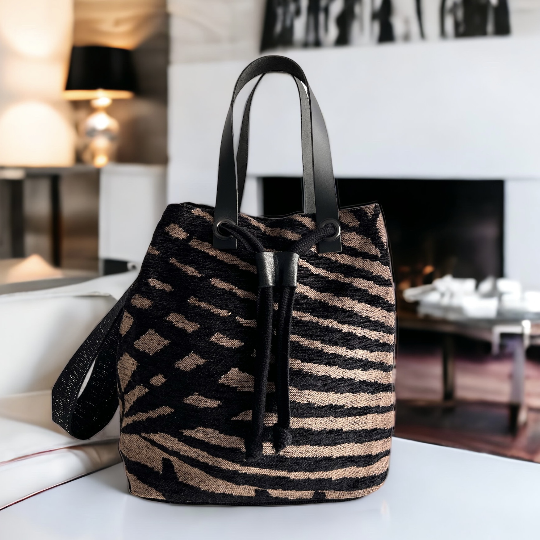 MYSTIQUE BUCKET BAG ARTEMIDE DESIGNS