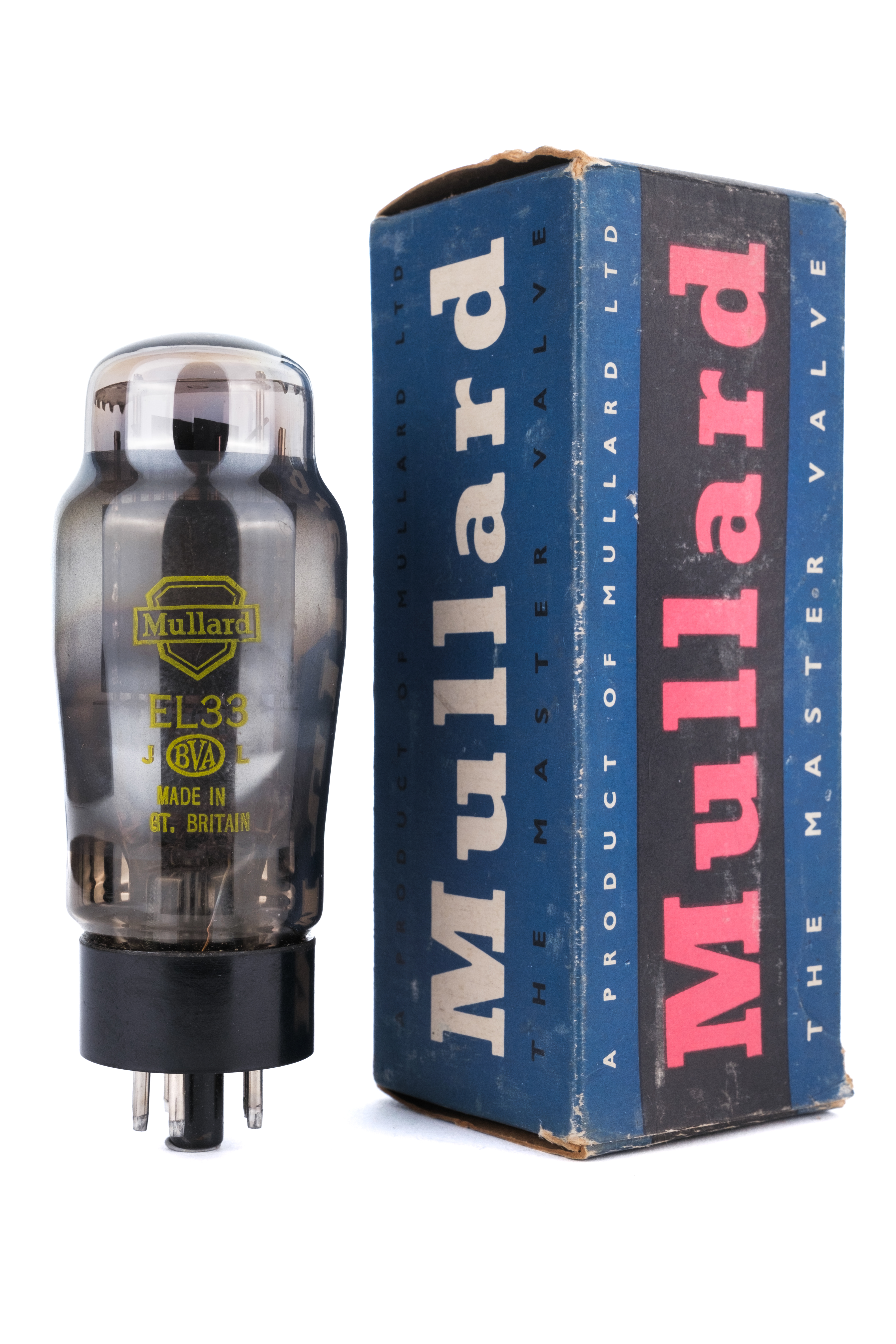 Mullard THE MASTER VALVE ヴィンテージ 真空管 NOT LICENSED