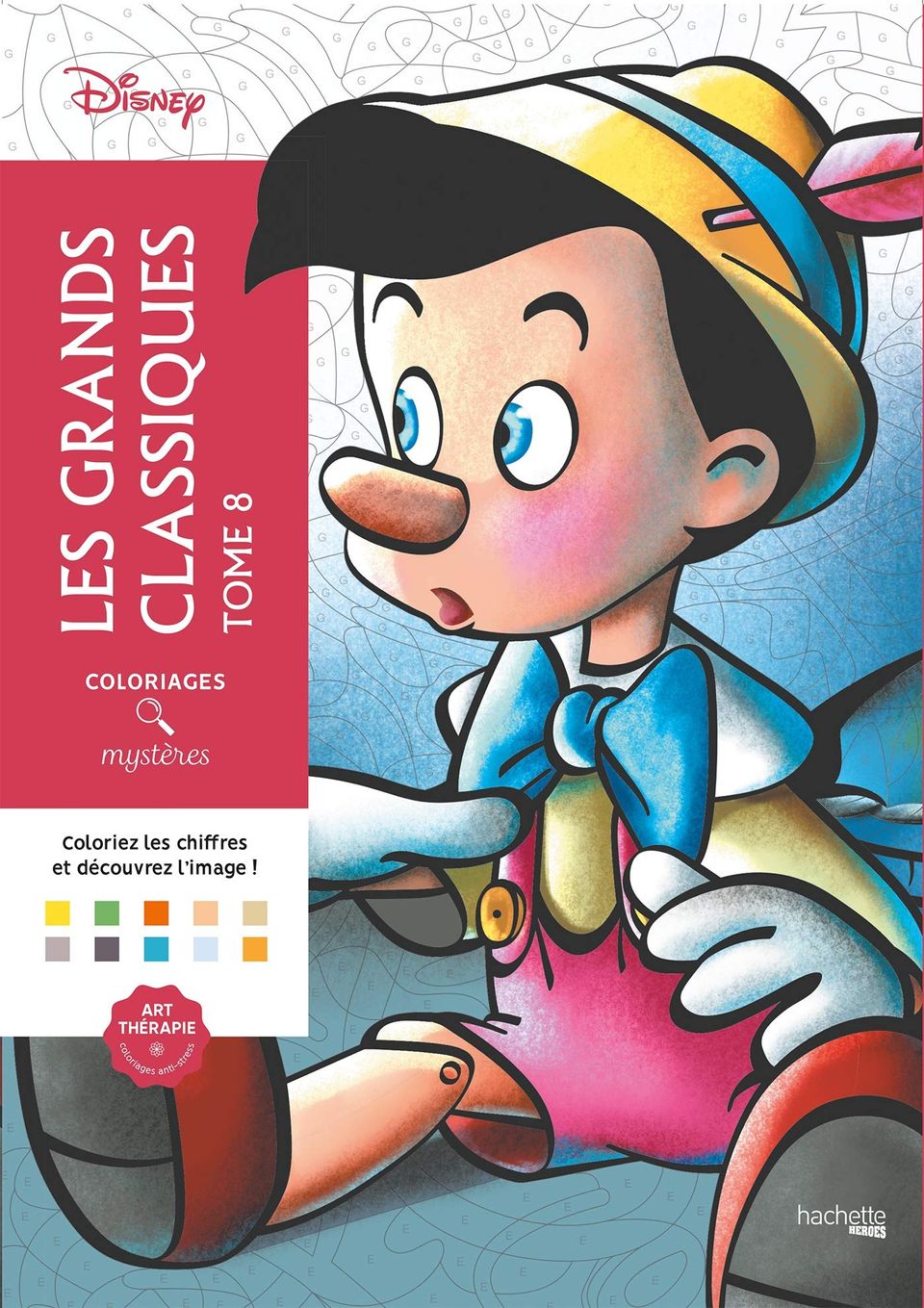 Coloriages mystères Disney trompe l'oeil - Livres Coloriage