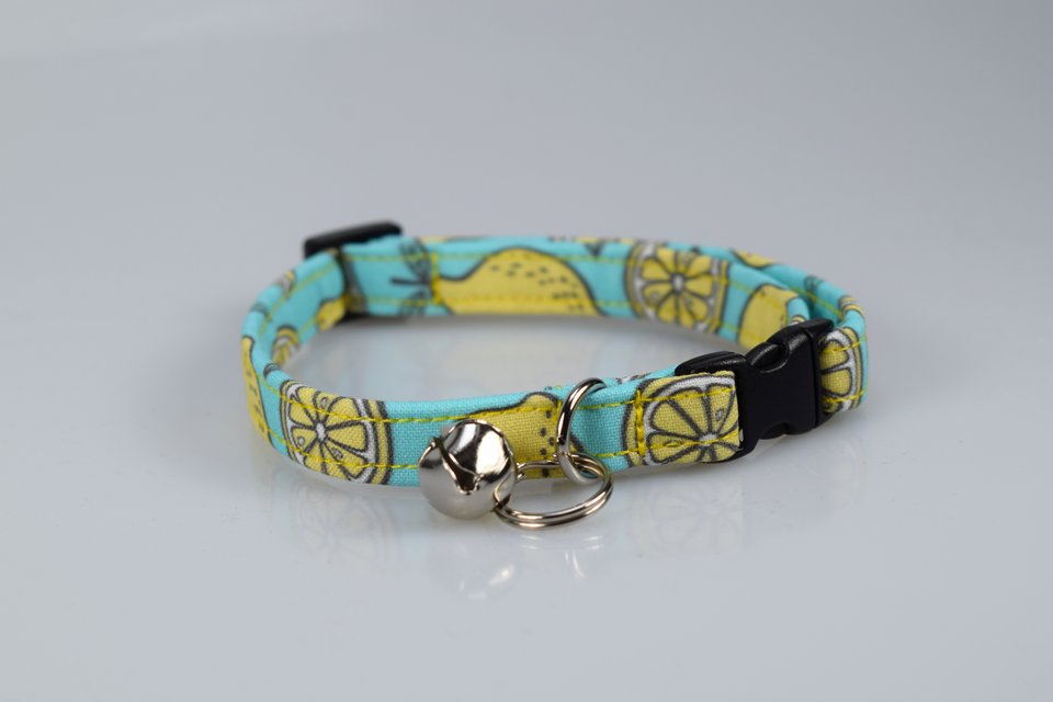Lemon Cat Collar bellabowsboutique