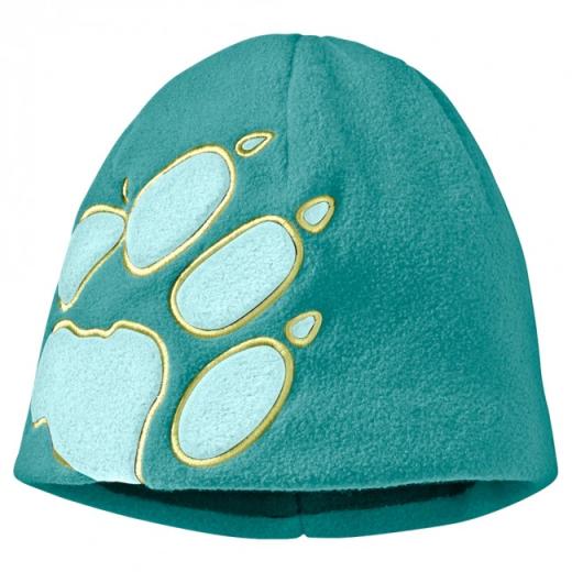 Jack Wolfskin Front Paw Hat Kids Spearmint Eco Training UK
