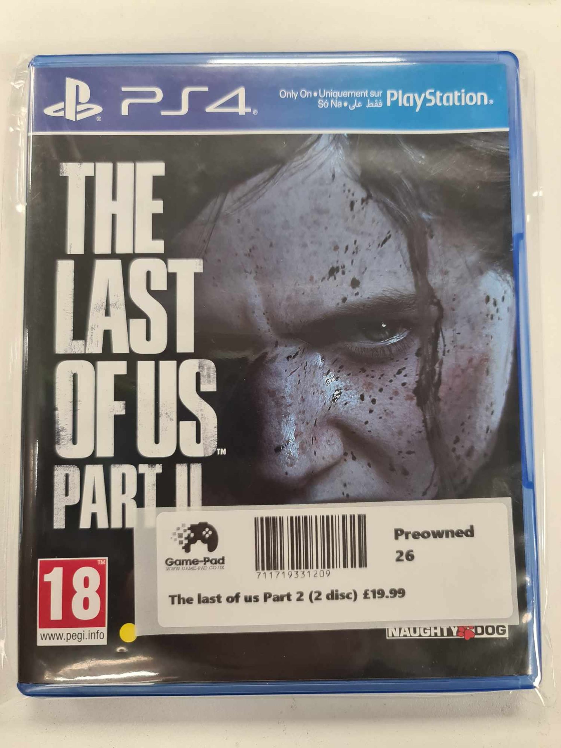 Last of Us Part II, The (2 Disc) Playstation4 Games Last of Us Part II -  game-pad.co.uk