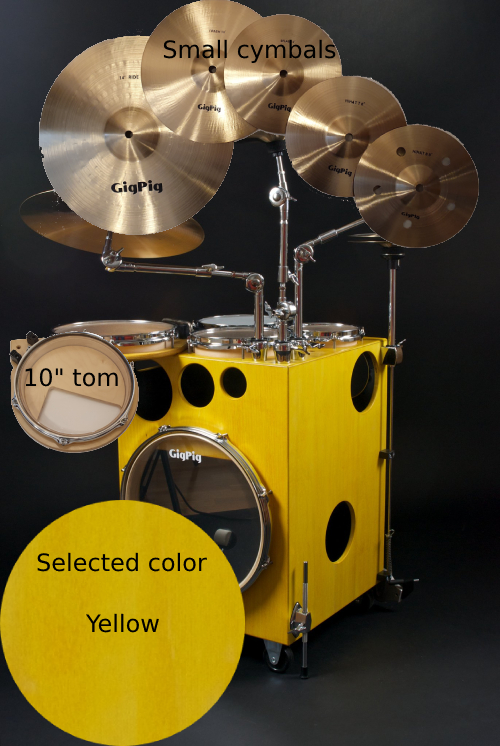 GigPig standard - GigPig online shop @ Auris AB - the manufacturer
