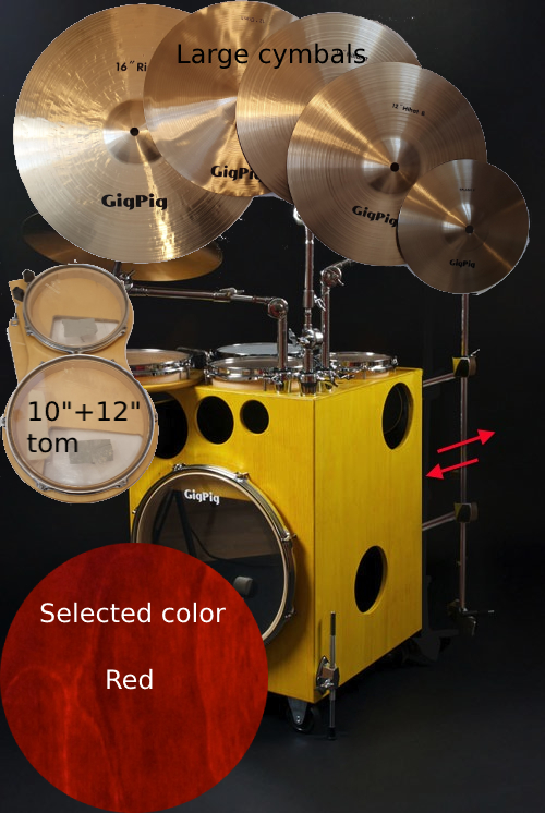 GigPig Extendable GigPig online shop Auris AB the manufacturer