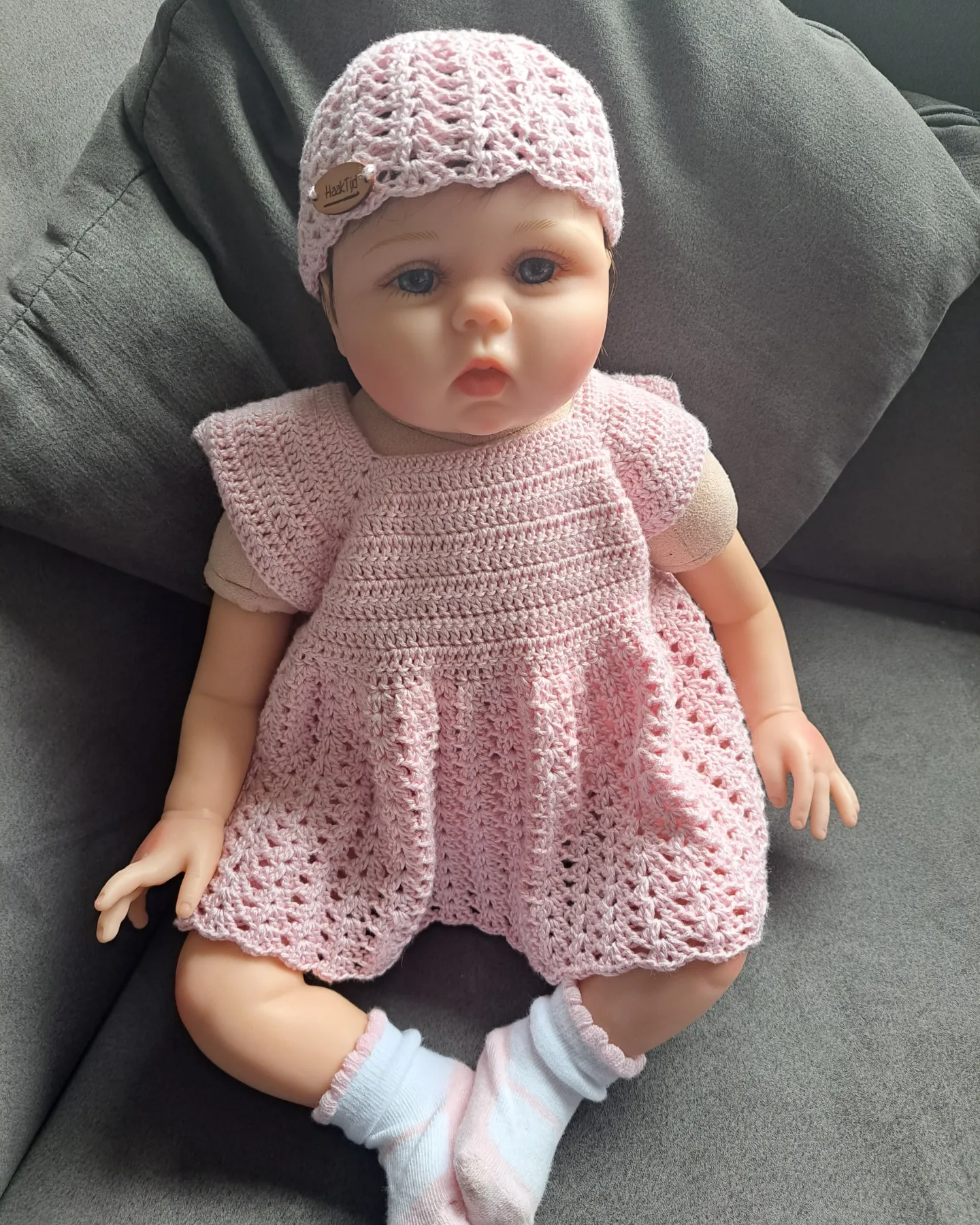 Baby jurkje pasgeborene Haaktijd