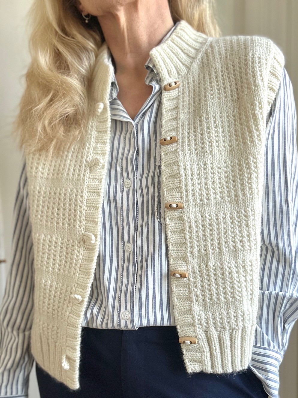 商品画像：00s abahouse fade damage knit sweater 3