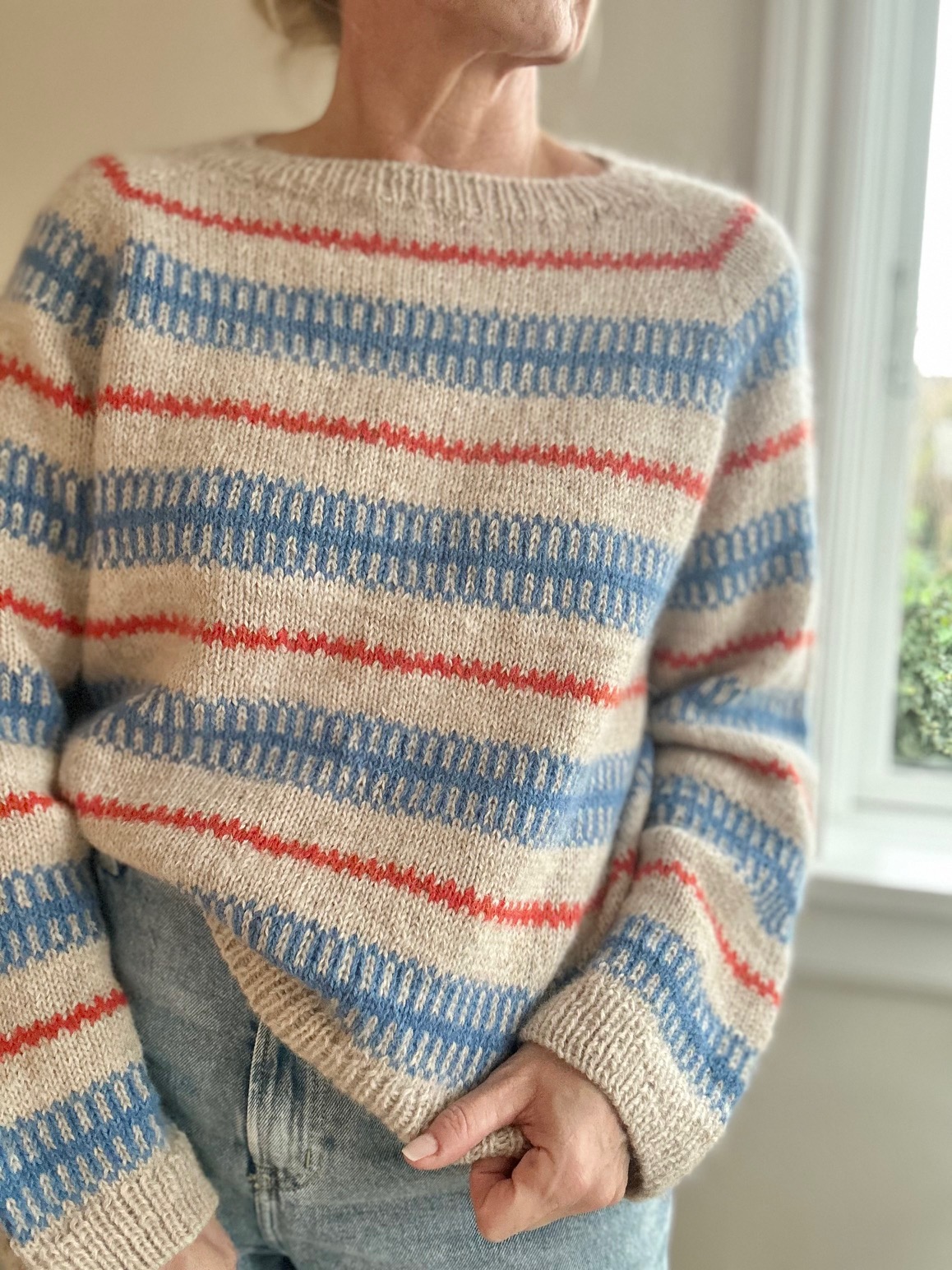 大人気の AVA SWEATER // ENGLISH - jojoknitwear.com トップス