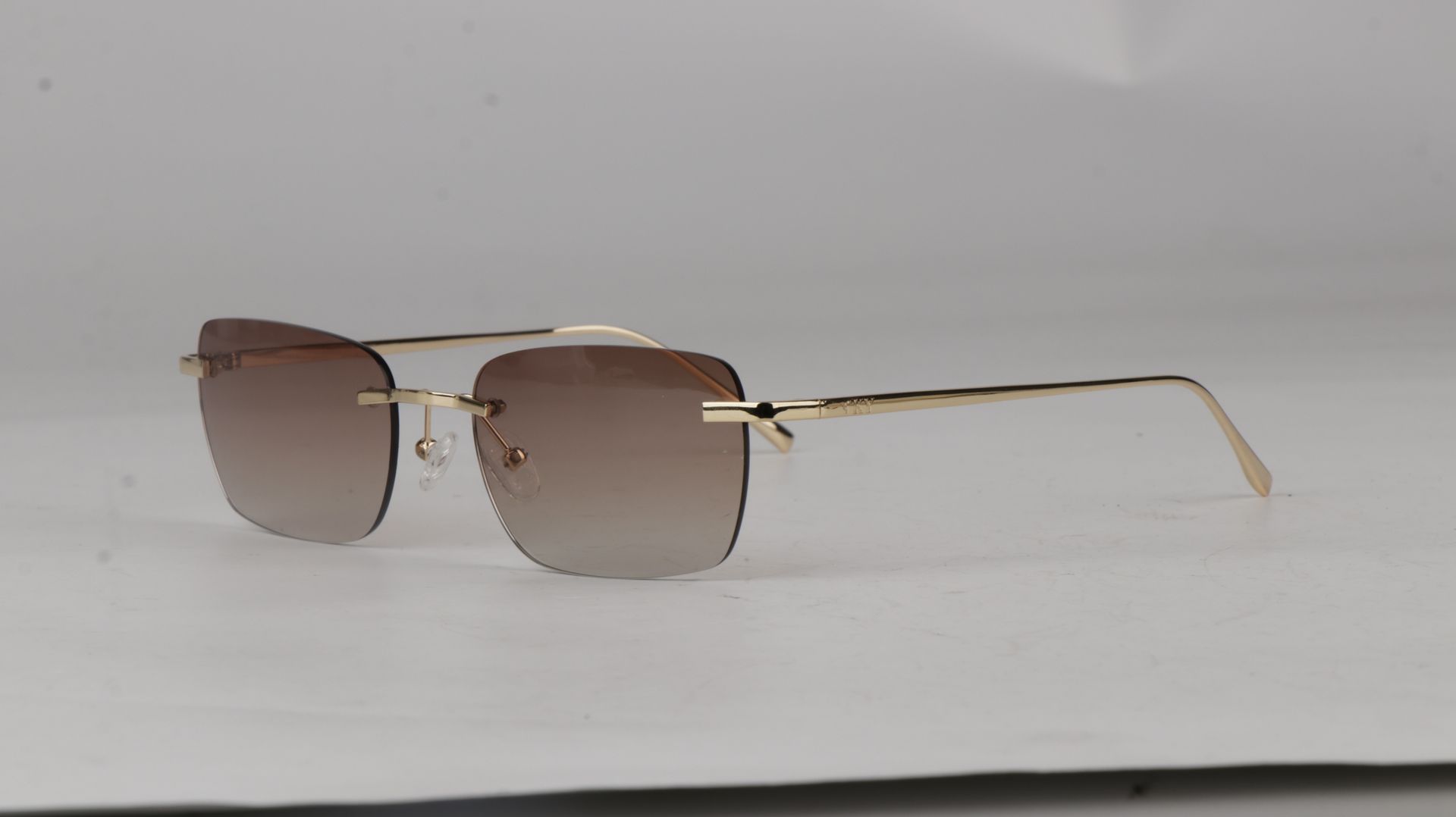 Elegante Brun rødlige/Guld solbriller - KY Denmark