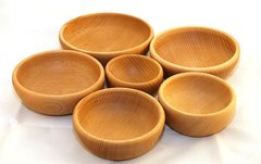 Bol En Bois De Hêtre Massif 10cm - Naturel Pour La Cuisine