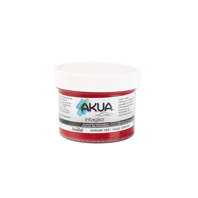 Akua Intaglio® Ink. Crimson Red - Intense / 59,1Ml