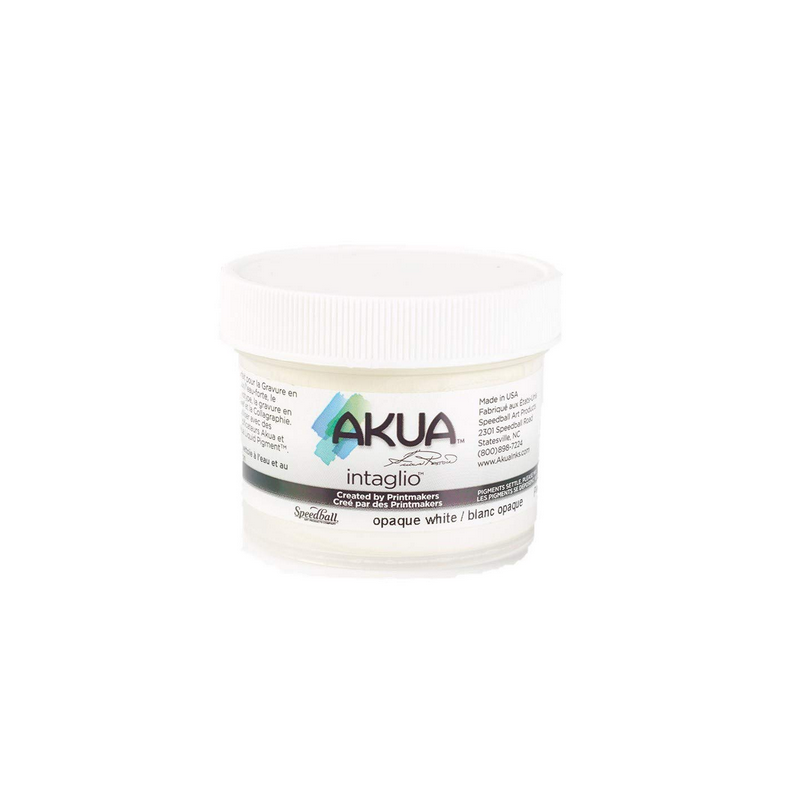 Akua Intaglio® Ink. Opaque White - Opaque / 59,1Ml