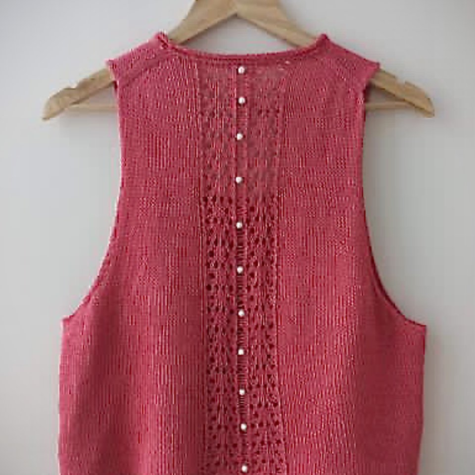 Summer Dreams Top knitting pattern summer ledies sleeveless