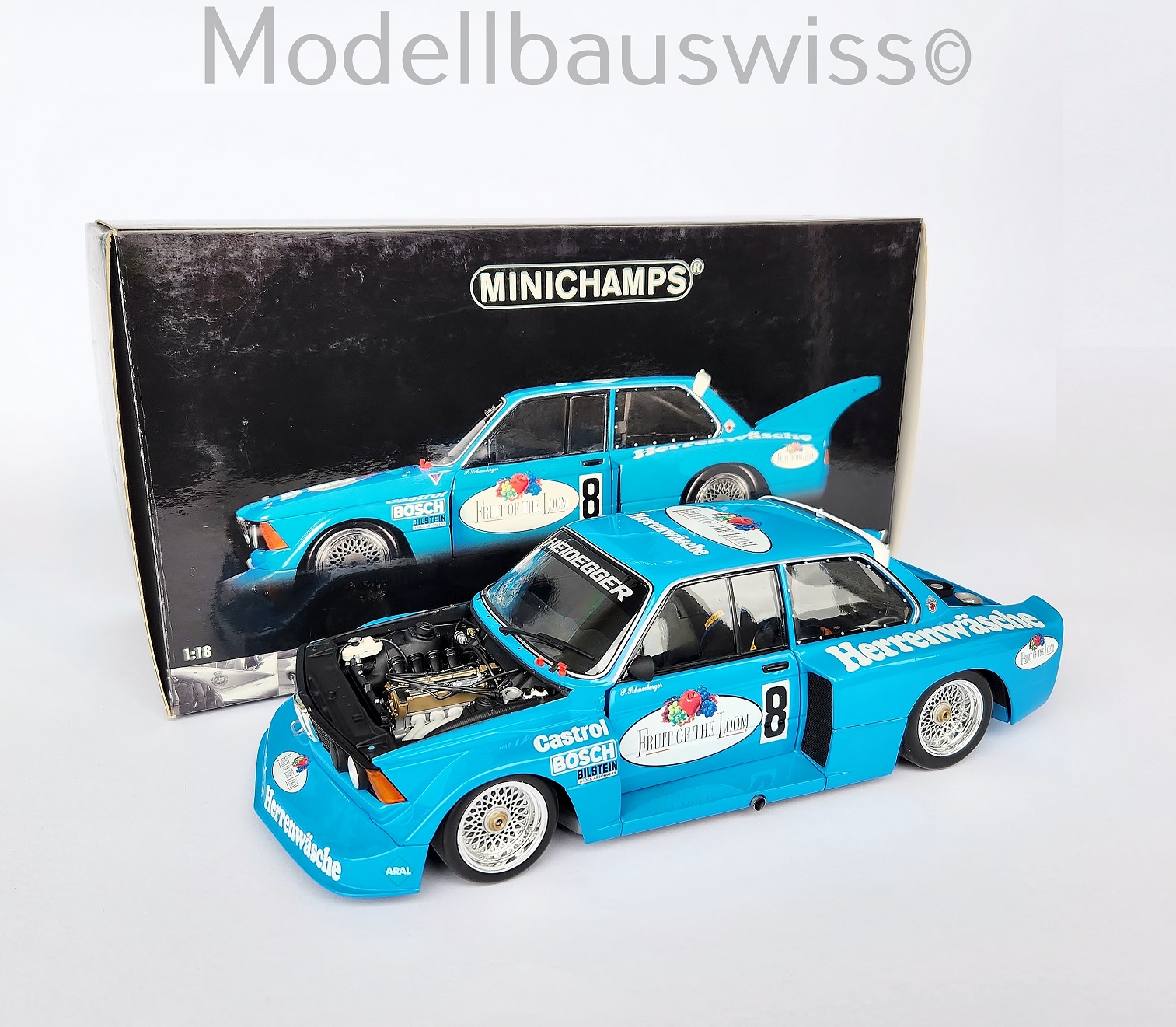 BMW 320 320i Gr.5 DRM Tourenwagen 1977 #8 Schneeberger Fruit