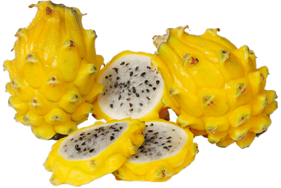What variety of dragon fruit has red flesh