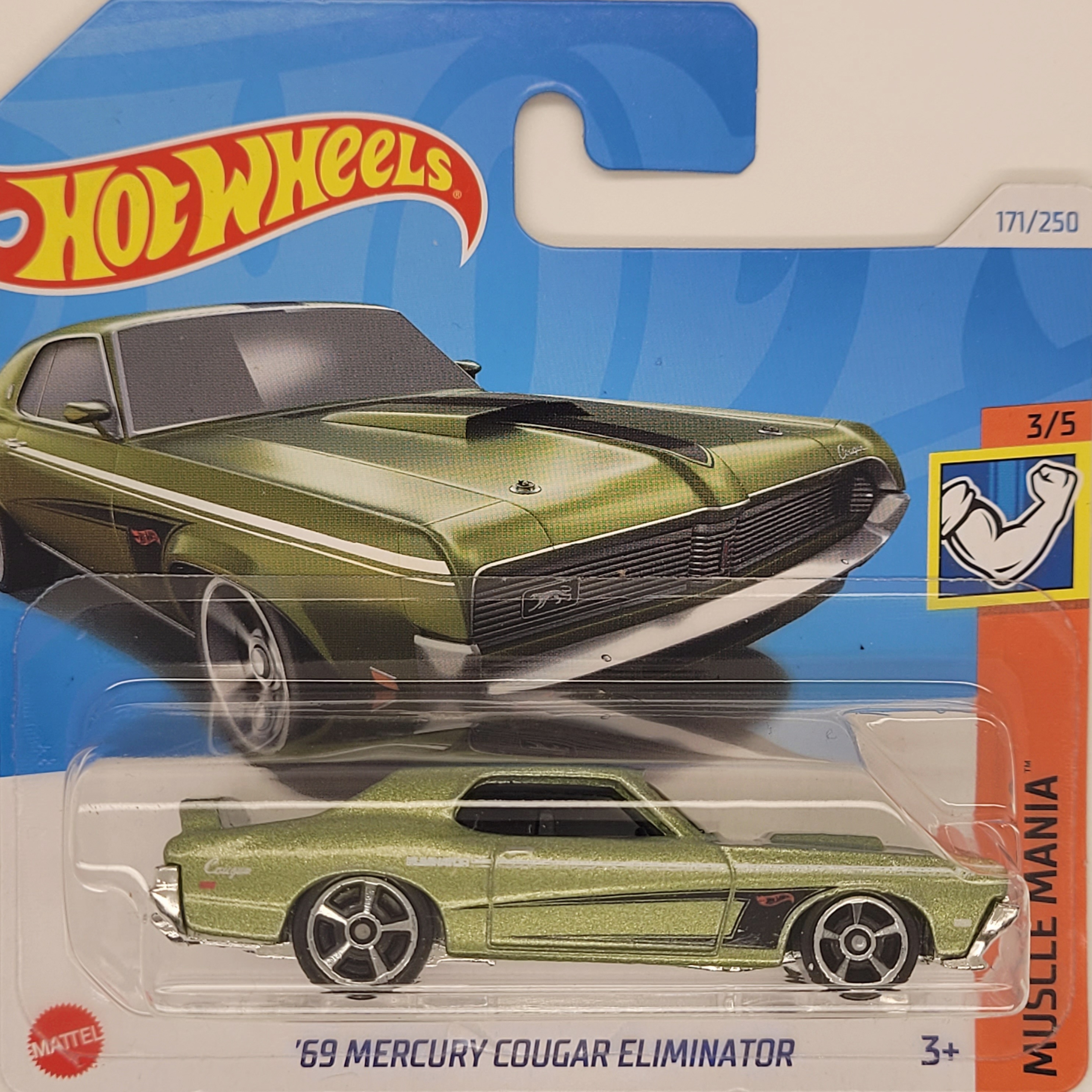 Hot wheels 69 mercury cougar eliminator discount