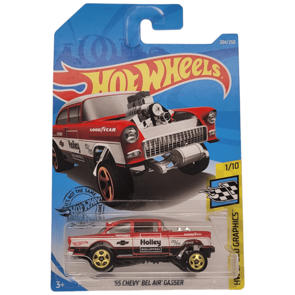 Hot wheels 55 chevy bel air gasser 2018 best sale