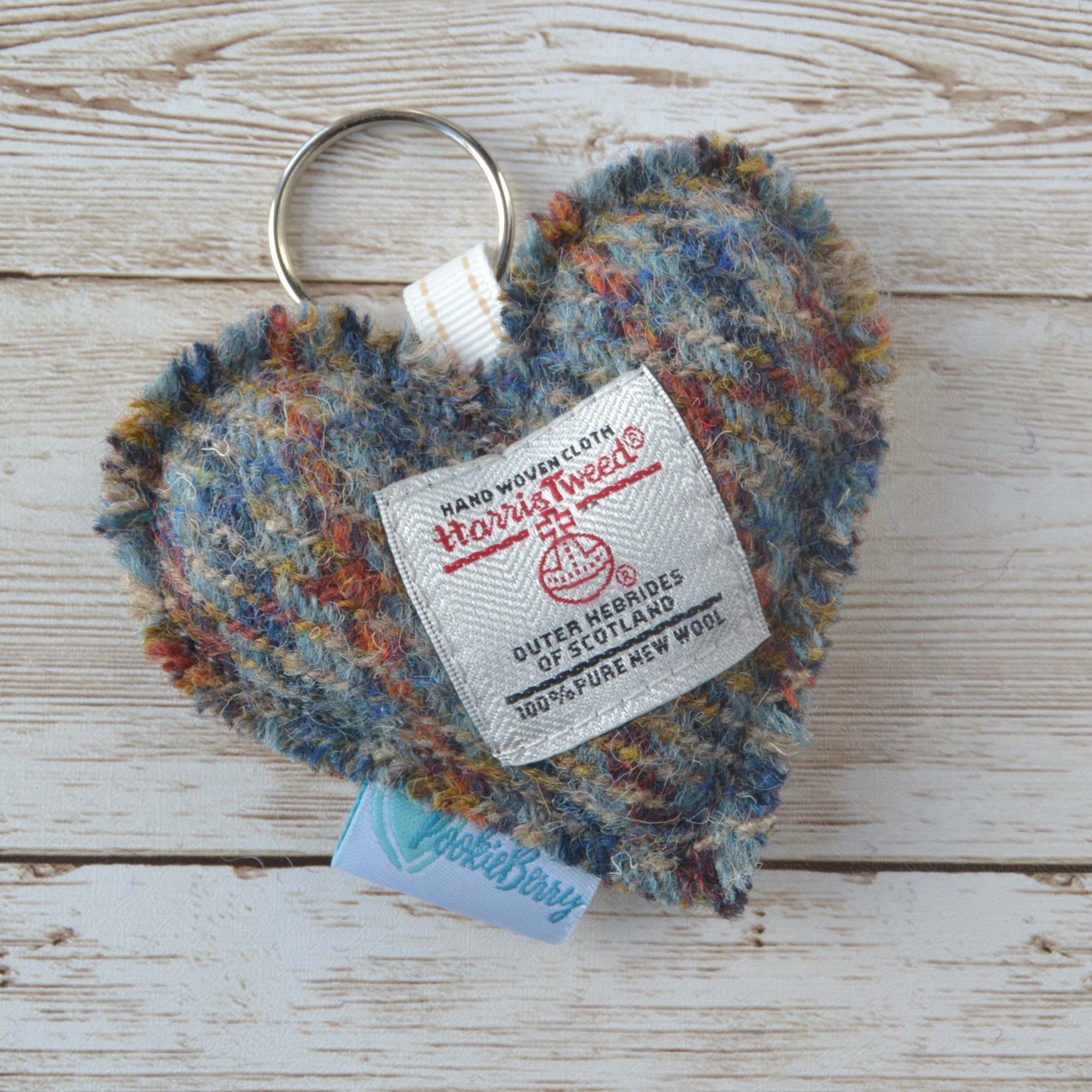 Harris tweed keyring online