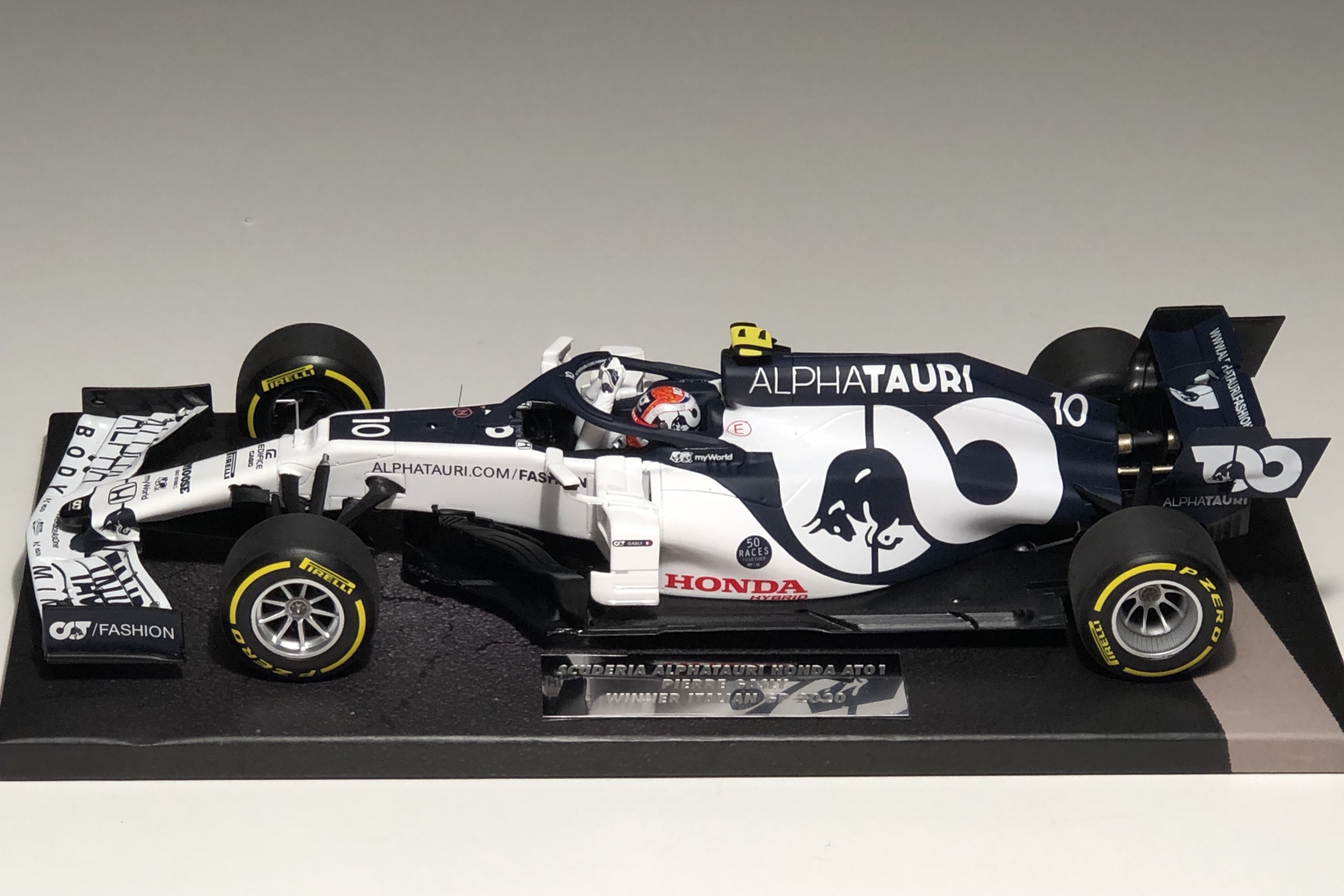 2020 Pierre Gasly, Alphatauri AT01, Winner Italian GP Monza