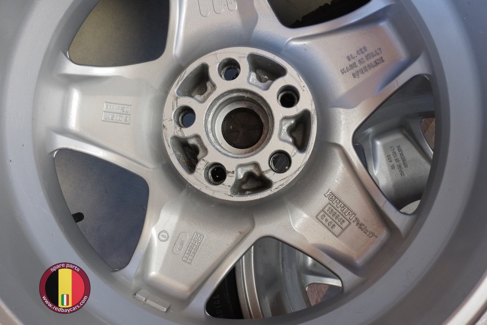 Speedline Wheels Full Set 348 with New Continental Tyres - Red Bay