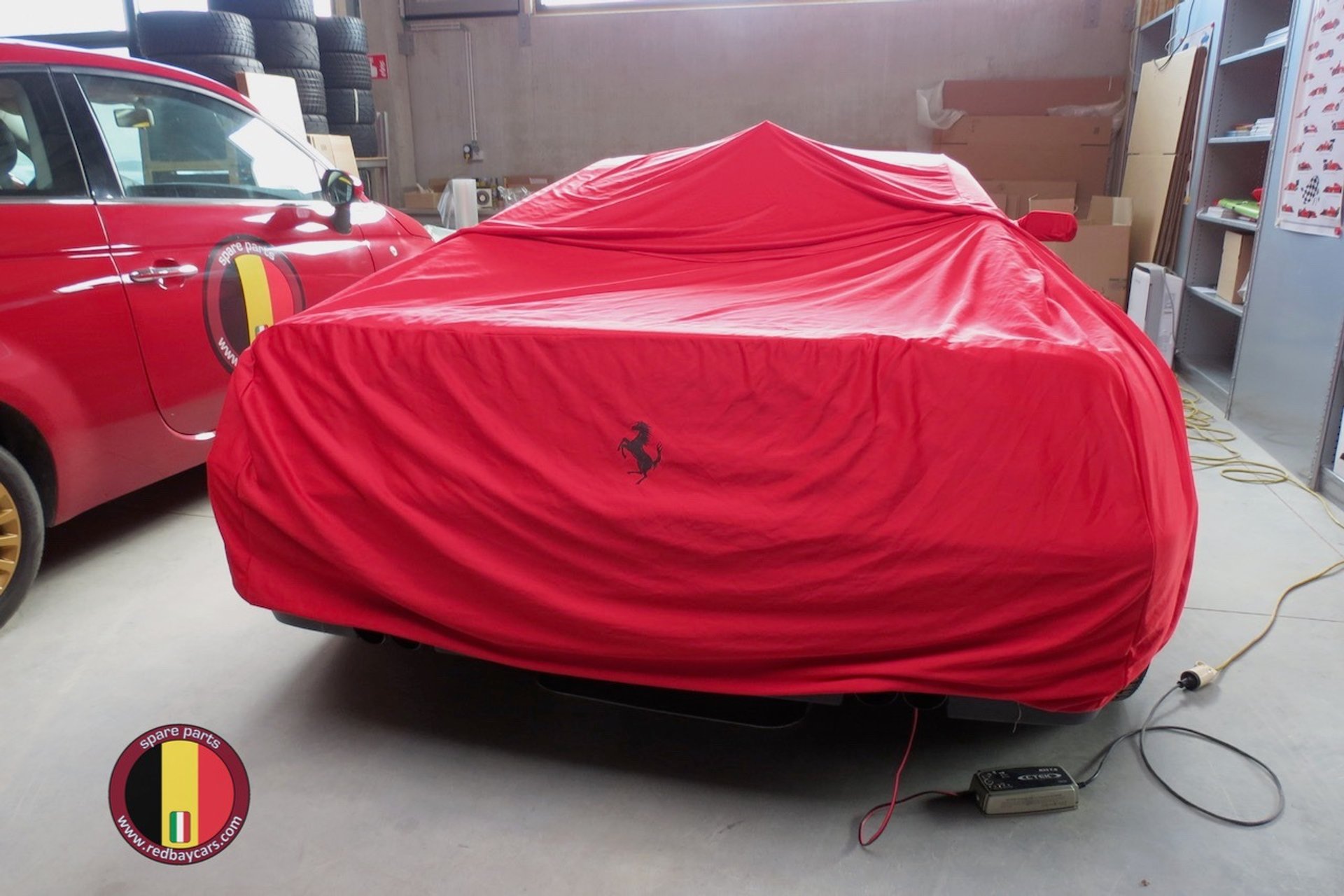 Car Cover F355 Part nr 95992192 - Red Bay Spare Parts For Your Ferrari