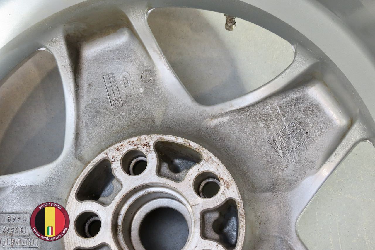 Front Wheel for the Ferrari 348 Part nr 136542 RH and 136531 LH