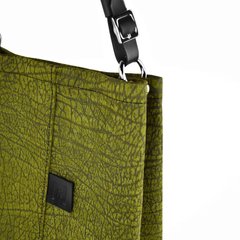 Designer Ledertasche Brottasche [ RUIZ ] Frosch Grün- 100 ...