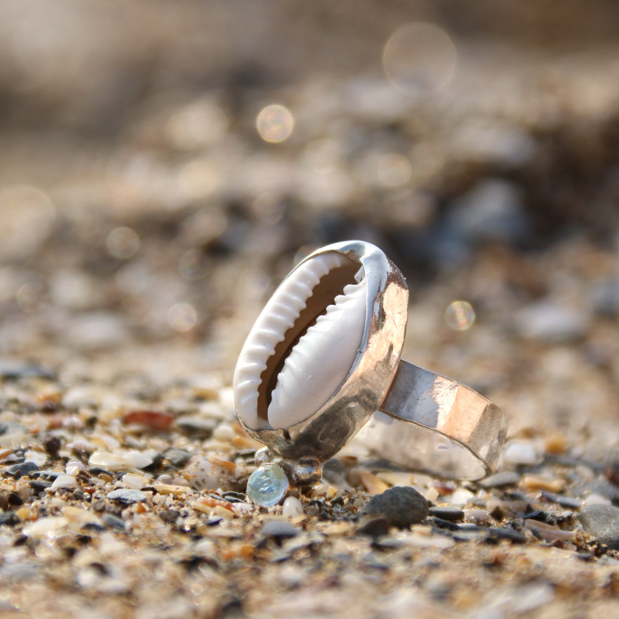 Ocean inspired rings top