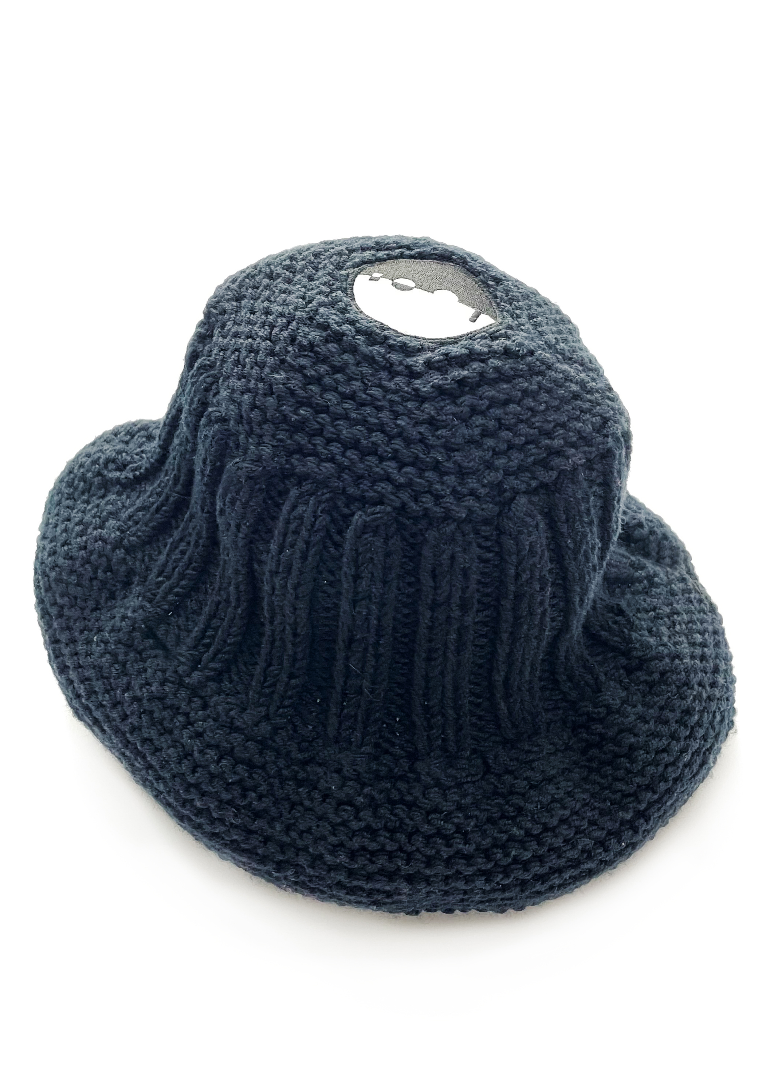 帽子 solsoonerorlater hand-knitted bubkethat Hand-knitted Bucket Hat Available from 9/19 No time to blink